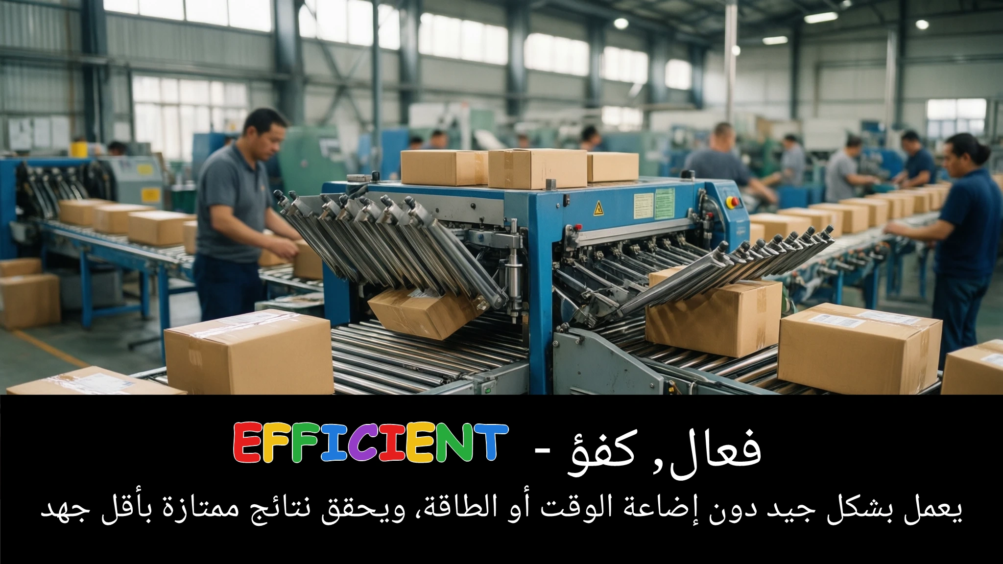 Arabic Illustration for efficient
